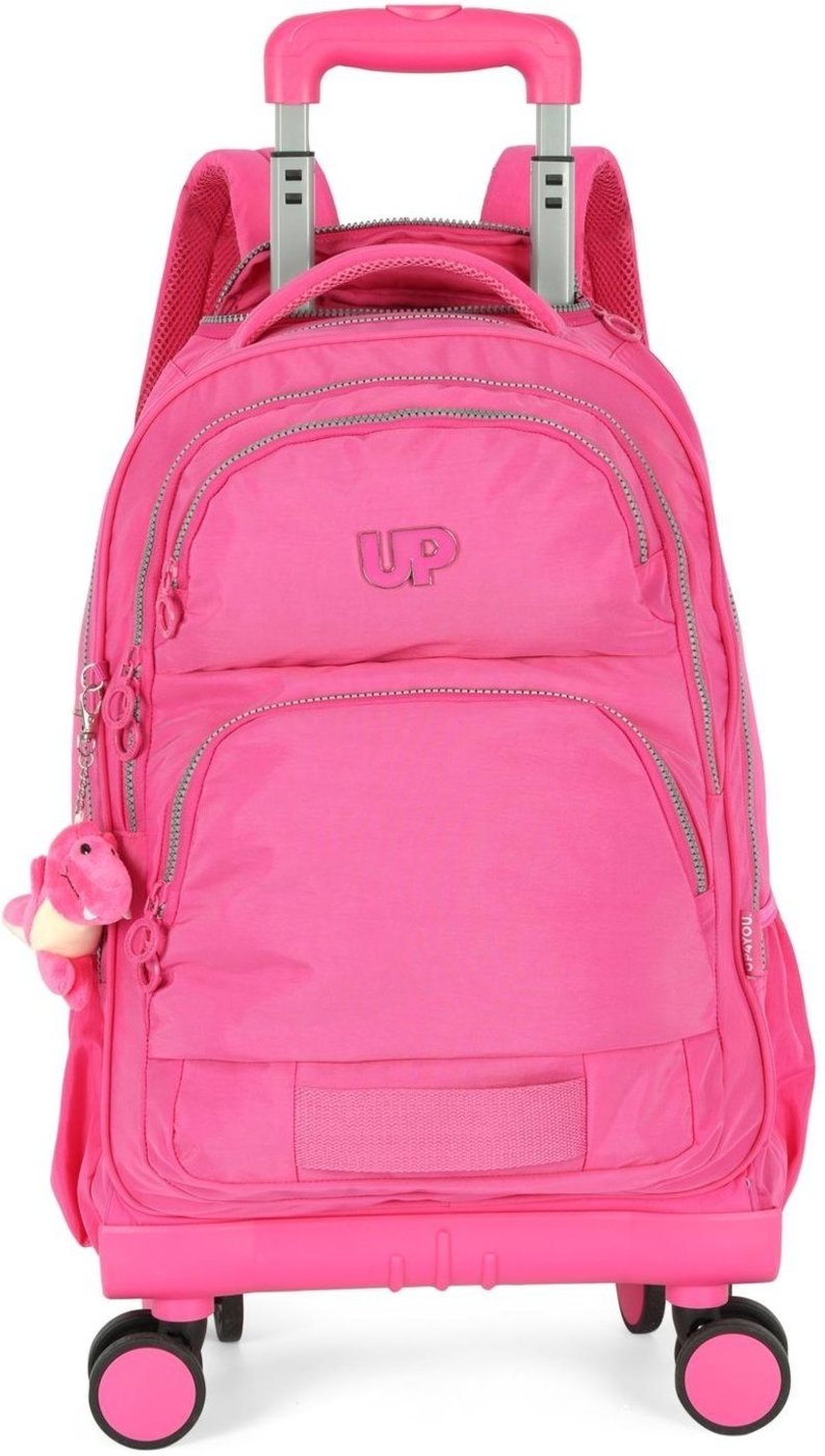 Imagem principal Infantil - Mochila Rodinhas 360 Dino Crinkle Costas Notebook Up4you verde Up4you verde