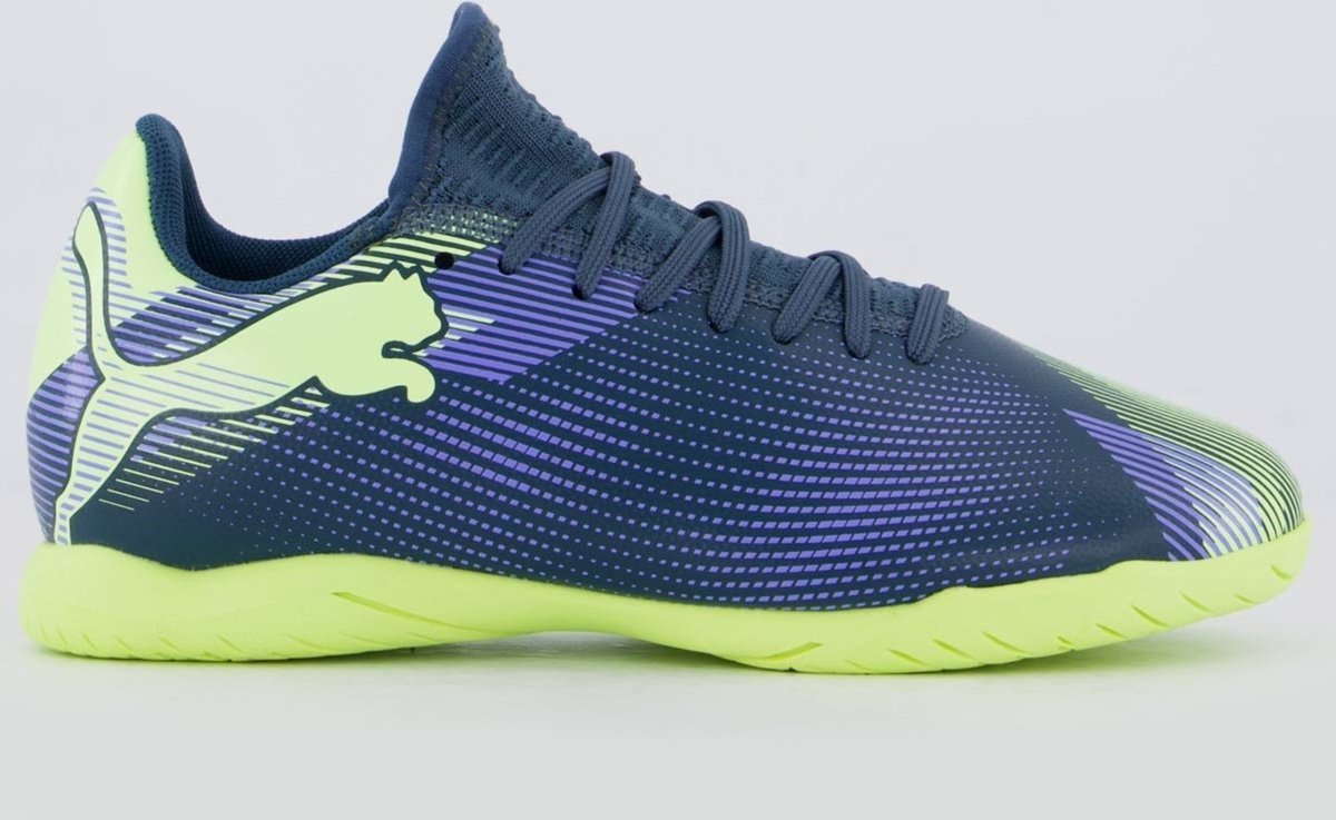 Imagem principal Chuteira Puma Future 7 Play Futsal Juvenil e Verde azul Puma azul