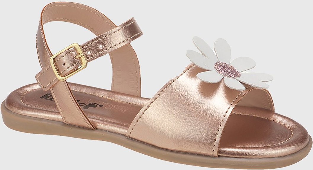 Infantil - Sandália Menina Rasteira Margarida tep