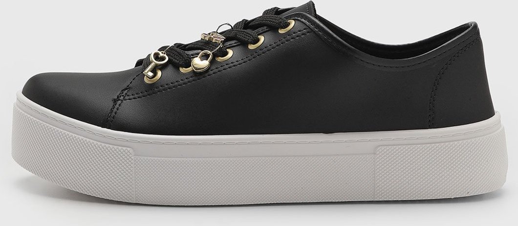 Imagem principal Tênis Feminino Moleca Cadarço branco MOLECA branco