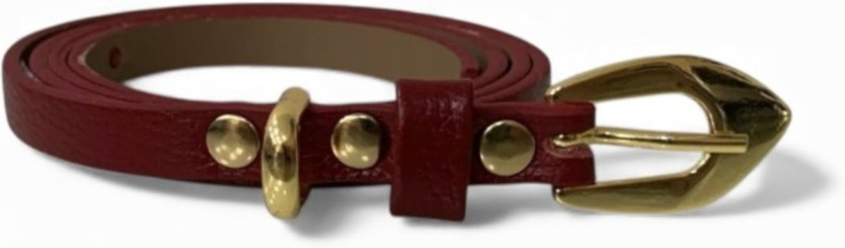 Cinto Feminino em Couro Fino 002