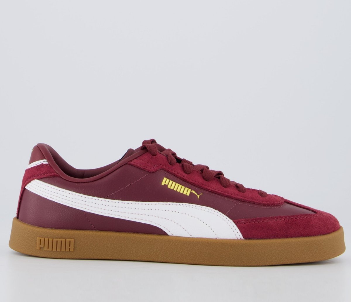 Imagem principal Tênis Puma Club II Era Bordô vermelho Puma vermelho