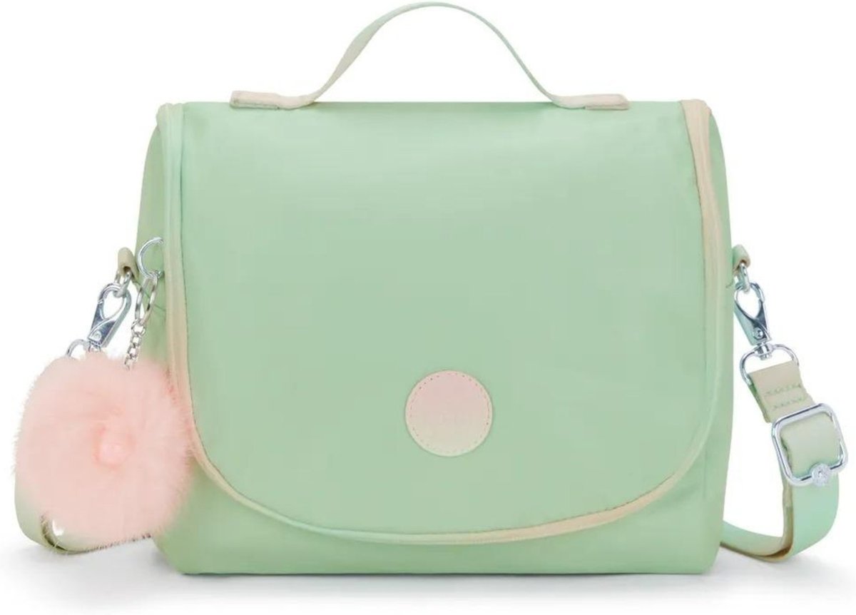 Imagem principal Infantil - Lancheira Kipling New Kichirou Soft Green Met verde green Kipling verde green