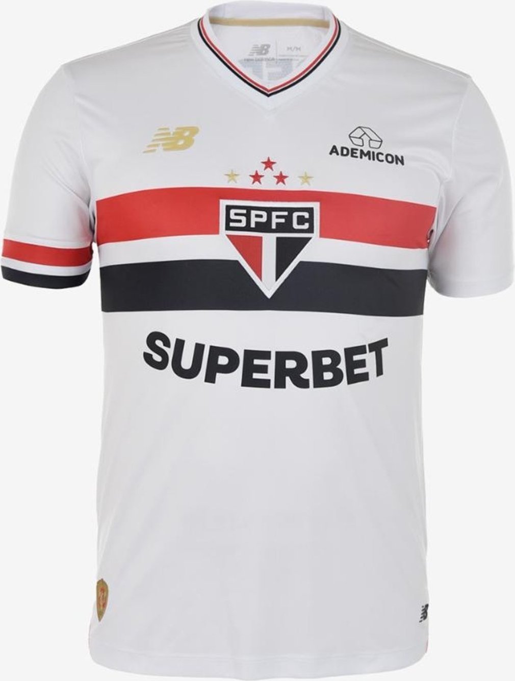 Imagem principal Camisa Torcedor Home Spfc 2025 C/P Masculina New Balance incolor New Balance incolor