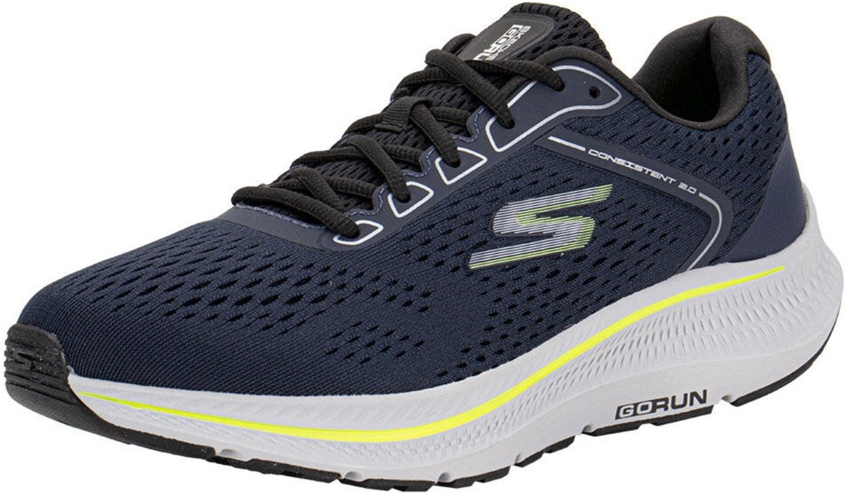 Imagem principal Tênis Masculino Go Run Consistent 2.0 Skechers 220865Br 5670865 azul marinho Skechers azul marinho