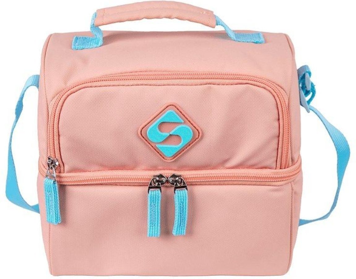 Imagem principal Infantil - Lancheira Sestini Baú 2 Comp Lunch Hydroblock Peach Candy incolor Sestini incolor