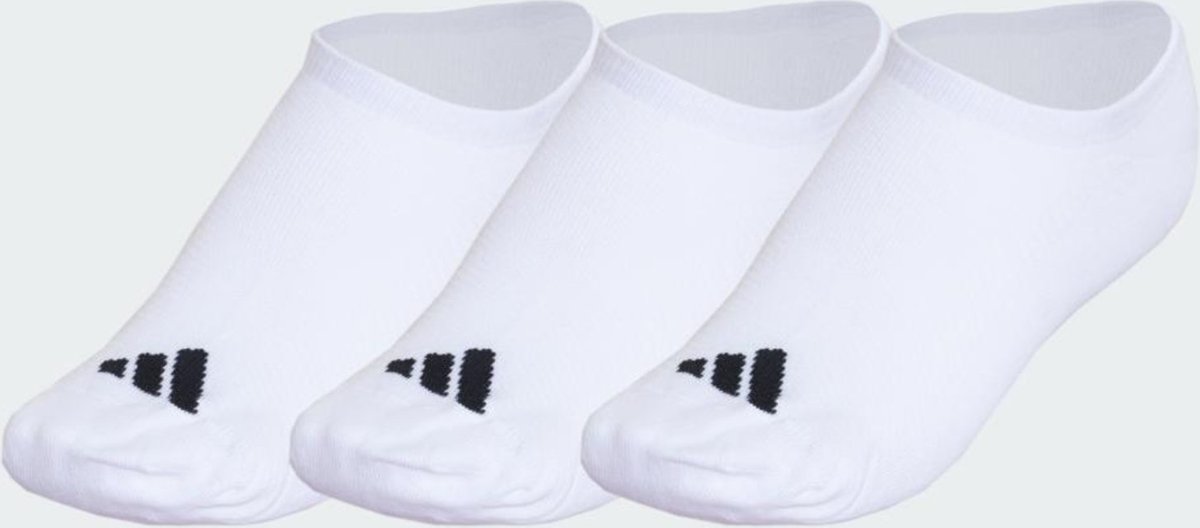 Meias Finas Malha Elástica No-Show Pacote 3 Pares adidas Performance