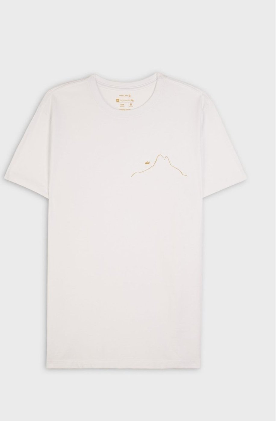 Imagem principal T-shirt slim vintage dois irmaos mc Osklen branco Osklen branco