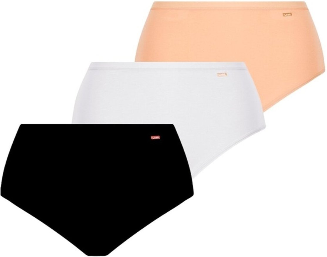 Imagem principal Kit com 3 Calcinhas Alta Loba 40351-001 Plus Size Lupo preto Lupo preto