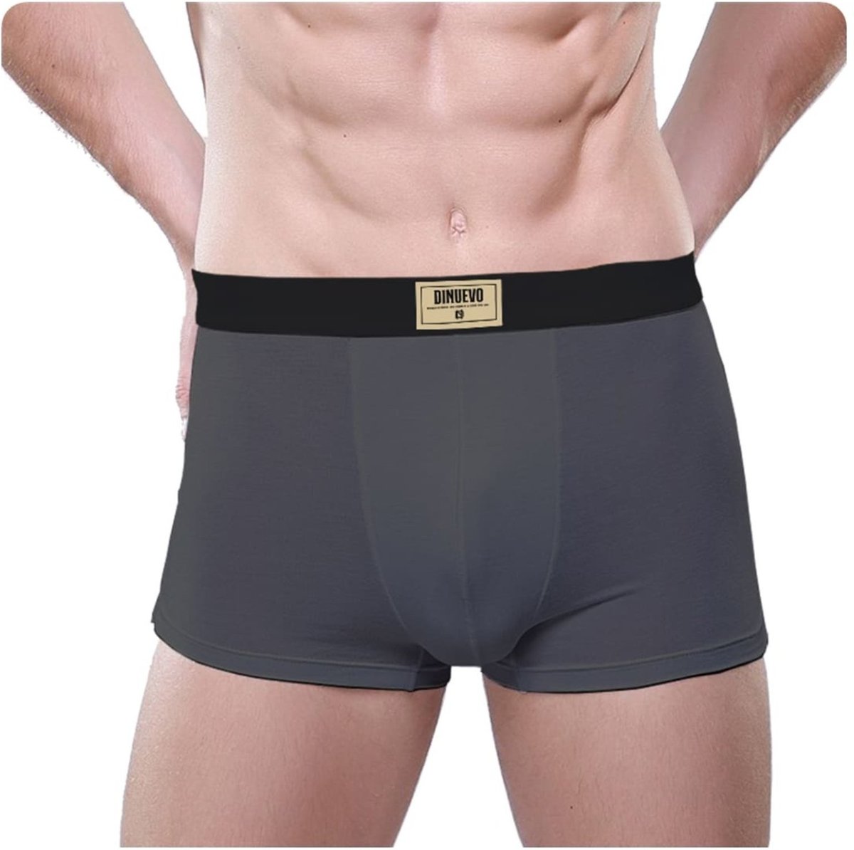Cueca Boxer Estilo Di Nuevo Algodão Premium