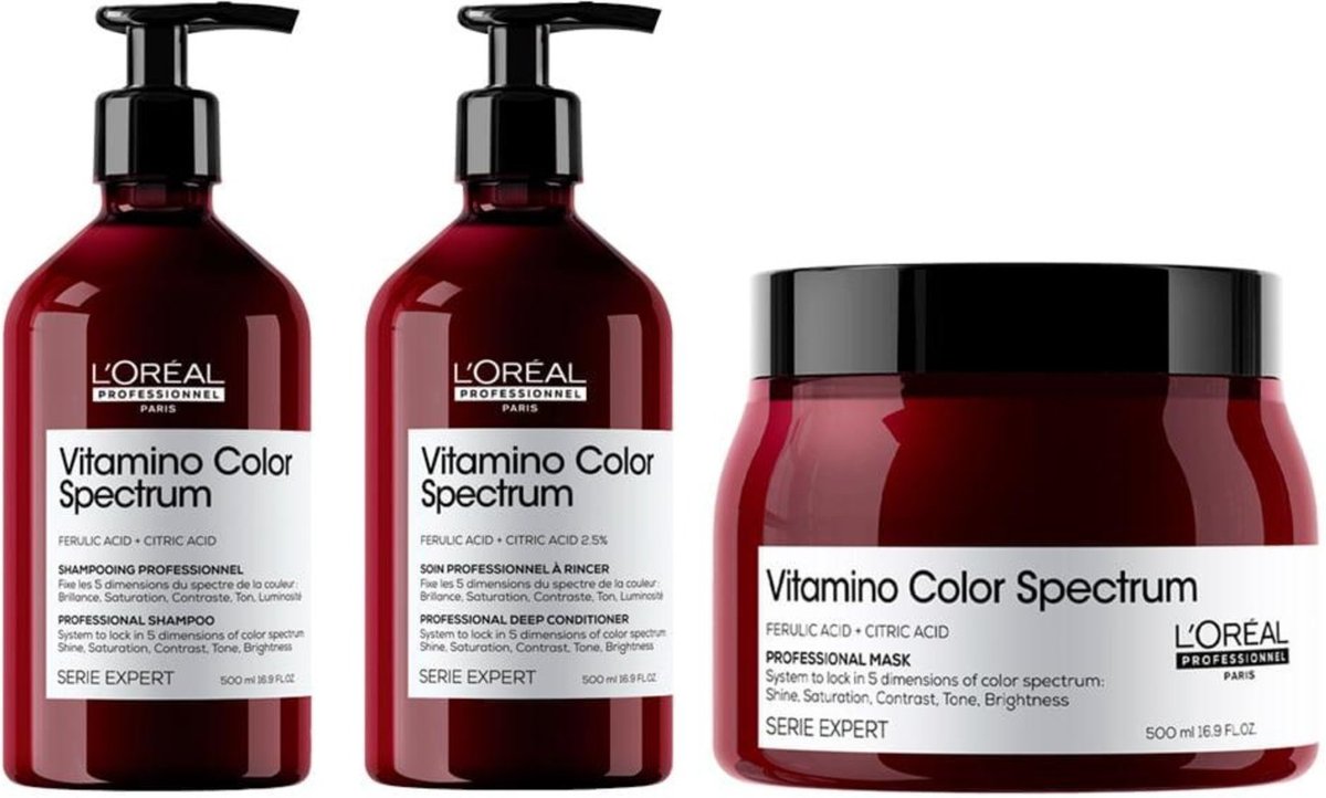 Imagem principal Kit L'Oreal Professionnel Série Expert + 3 Produtos Loreal Professional incolor Loreal Professional incolor