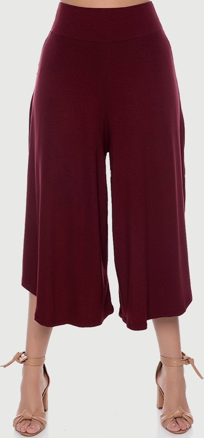 Imagem principal Calça Pantacourt com Cós B'Bonnie Noemi BBonnie vinho BBonnie vinho