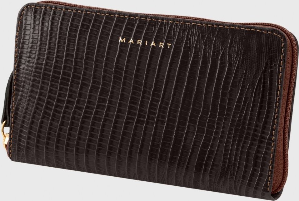 Imagem principal Carteira Couro Mariart Zíper 121N café Mariart café