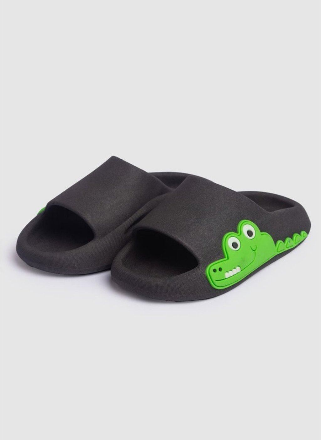 Imagem principal Infantil - Chinelo Nuvem Menino jacaré Molekada preto Molekada preto