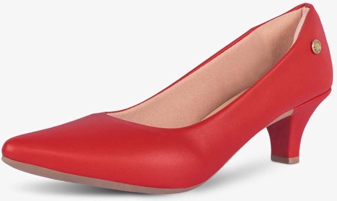 Imagem principal Scarpin Feminino Takata Salto Baixo Fino Clássico Casual TAKATA BY RAFAEL TAKATA vermelho TAKATA BY RAFAEL TAKATA vermelho