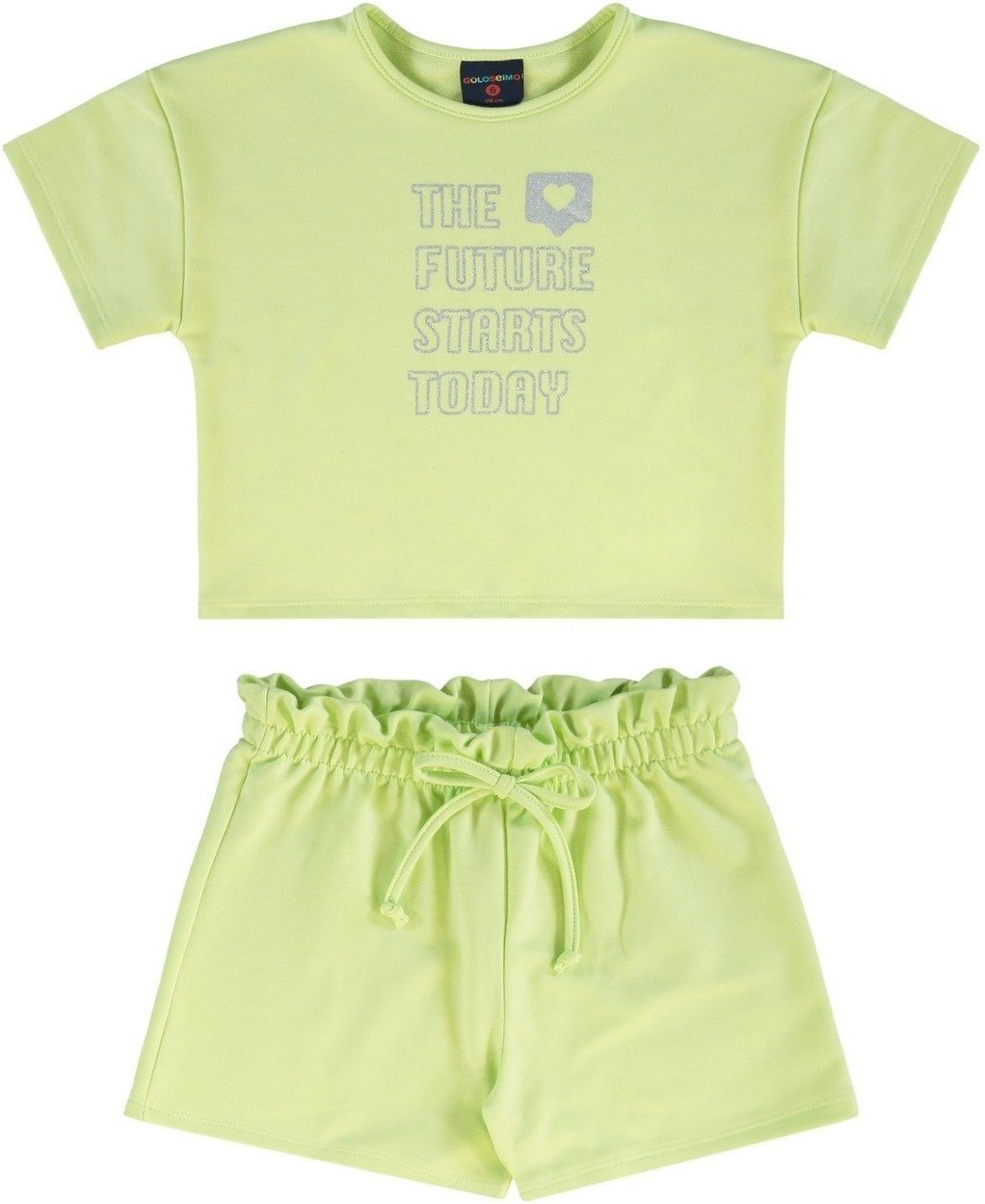 Imagem principal Infantil - Conjunto para Menina em Molecotton Guloseima verde GULOSEIMA verde