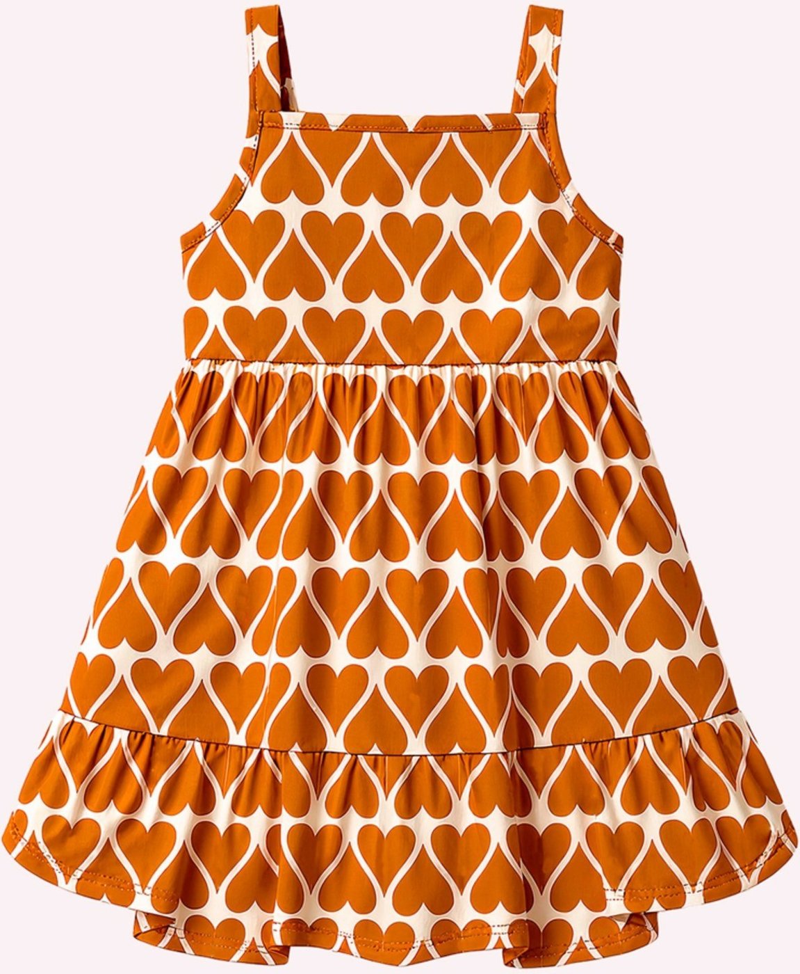 Infantil - Vestido Menina em Corações