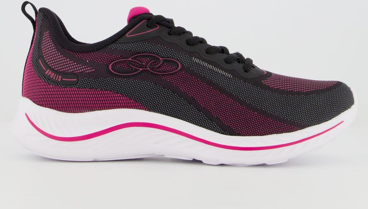 Imagem principal Tênis Olympikus Apolis Feminino Preto e Rosa preto rosa OLYMPIKUS preto rosa