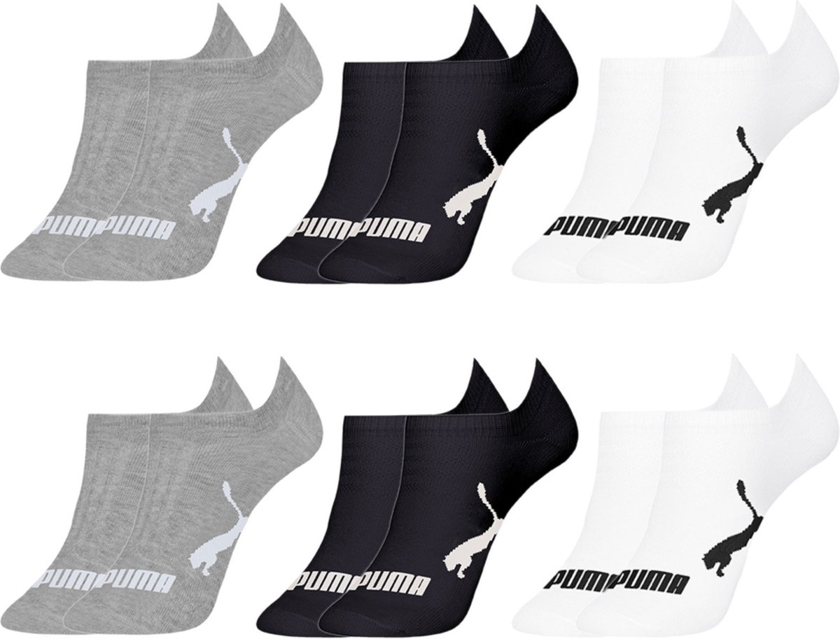 Kit 6 Meias Sapatilha Algodão Masculina Puma