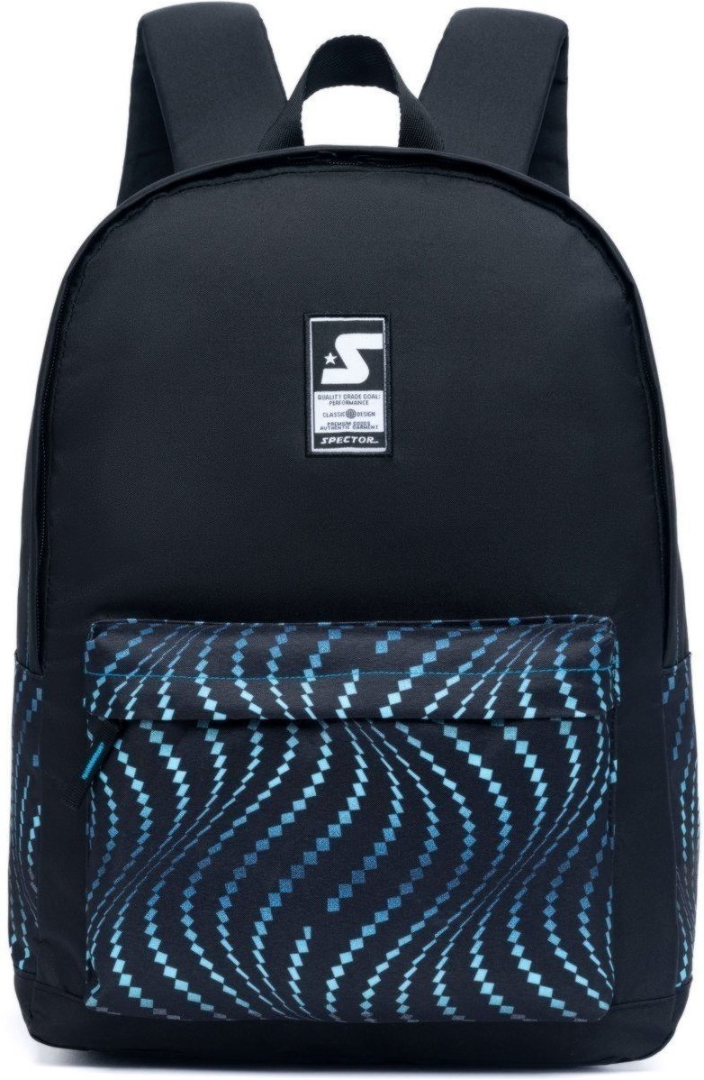 Imagem principal Infantil - Mochila Bolsa Escolar Spector Espaçosa Casual Moderna Resistente Masculina preto Spector preto