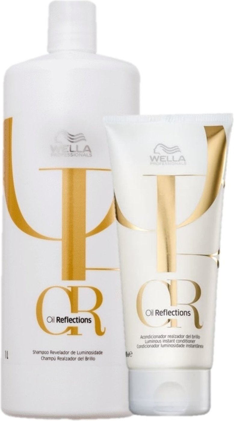 Imagem principal Kit Wella Oil Reflections Todos os Tipos de Cabelos (2 Produtos) WELLA PROFESSIONALS multicolorido WELLA PROFESSIONALS multicolorido