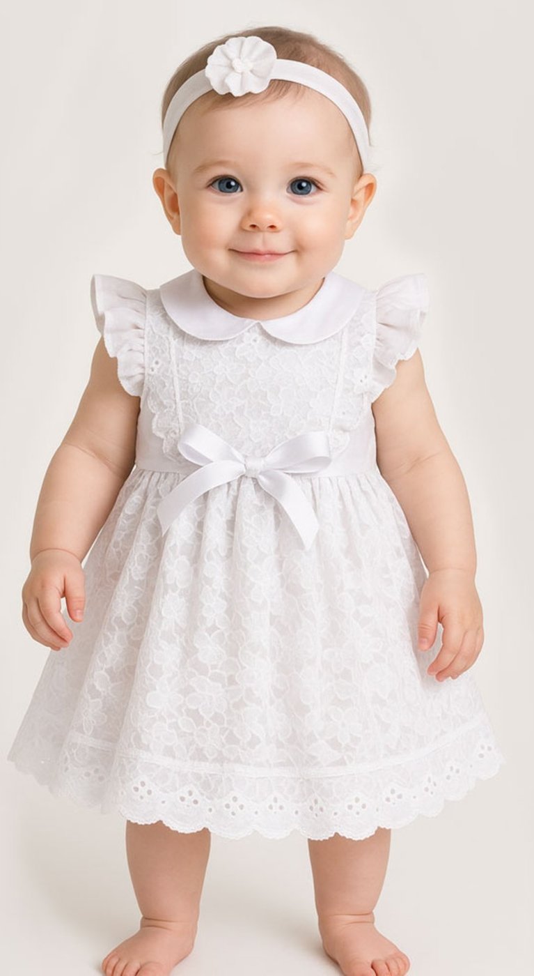 Infantil - Vestido Manga Curta Larissa