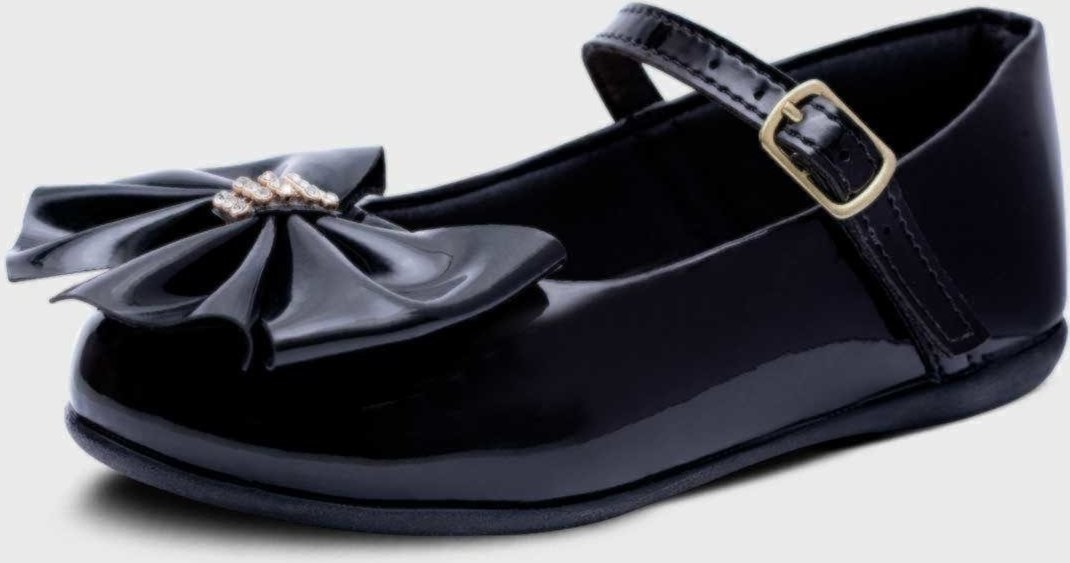 Infantil - Sapatilha Popidi Menina Laço Grande