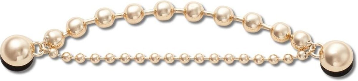 Infantil - Jibbitz™ Corrente Dupla Dourada Cristais