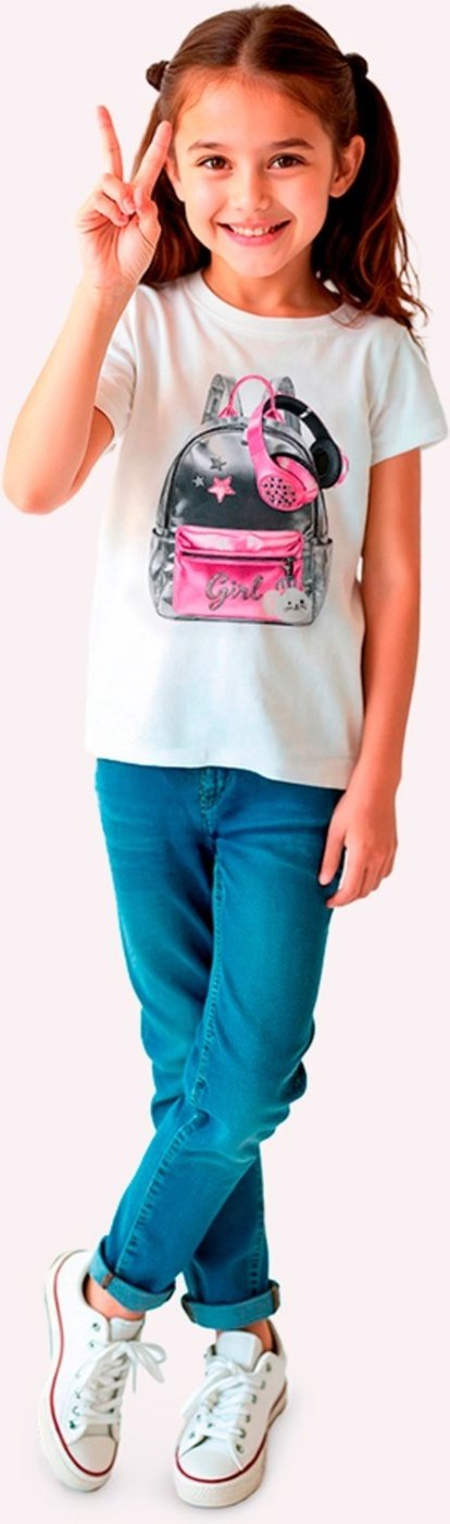 Imagem principal Infantil - Blusa Menina em Algodão Kyly amarelo Kyly amarelo