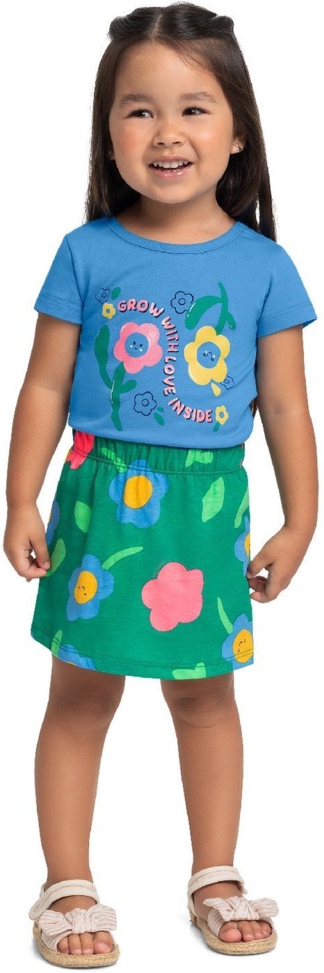 Imagem principal Infantil - Conjunto Blusa e Short-Saia Bee Loop branco Bee Loop branco