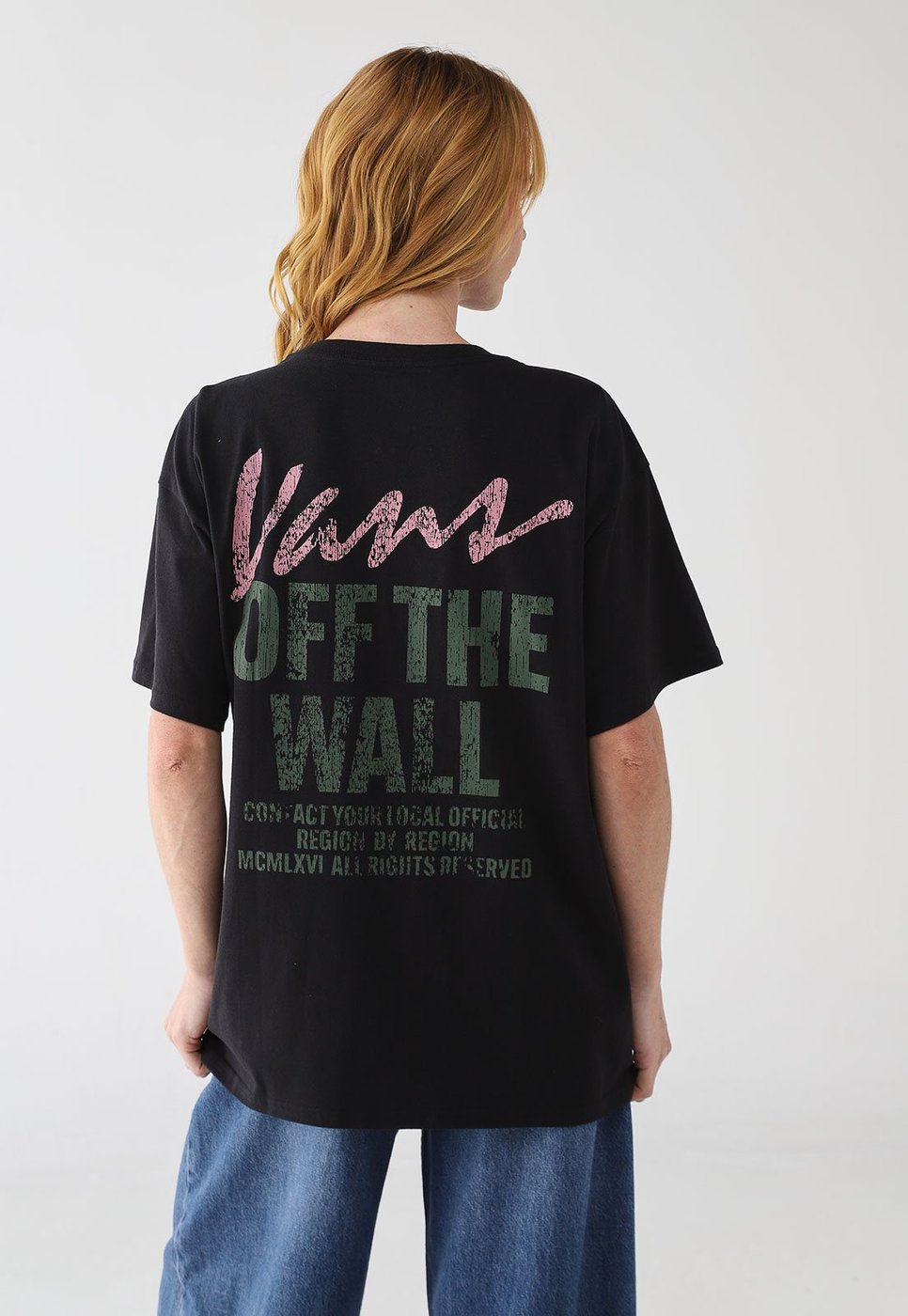 Camiseta Feminina Vans Knit Preta