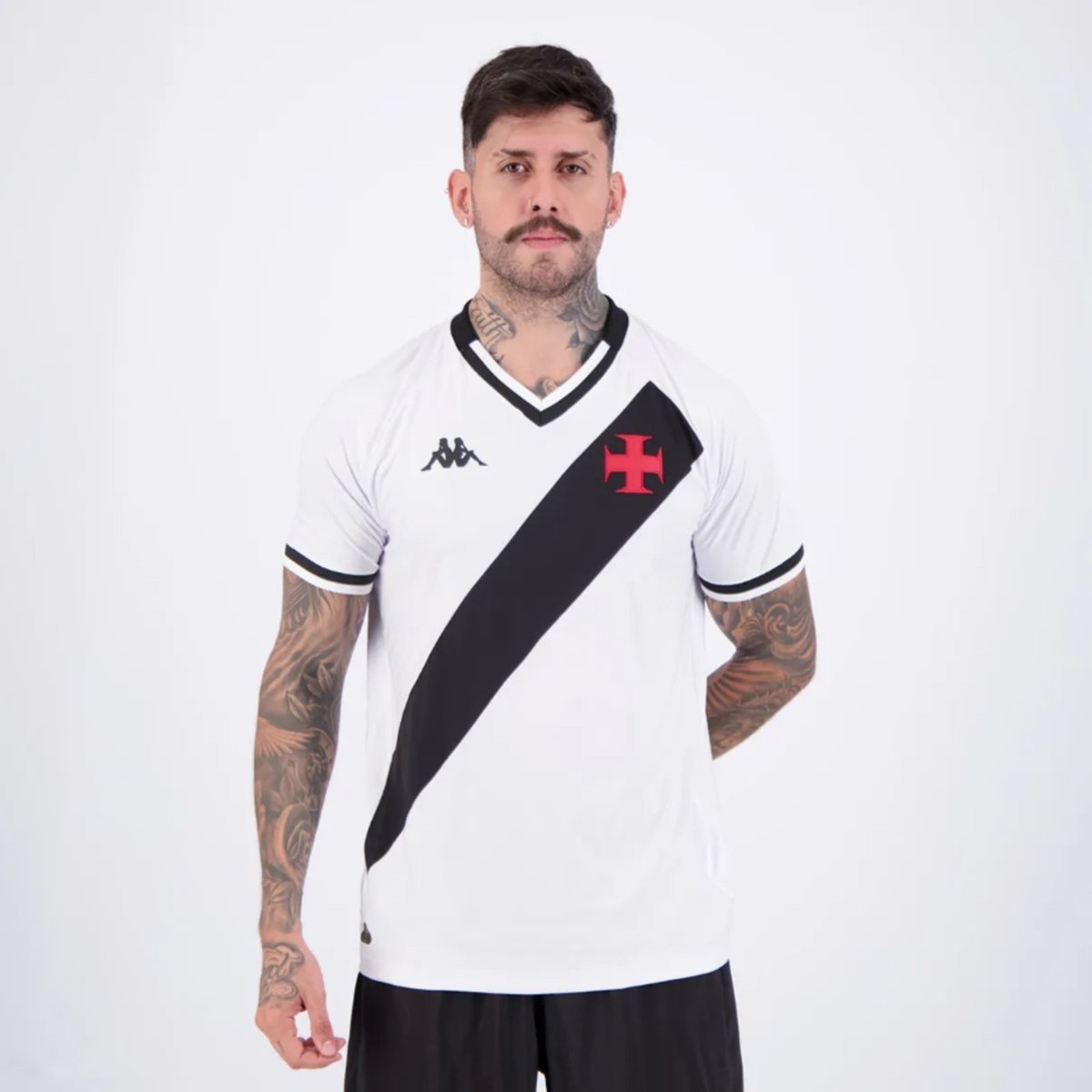Imagem principal Camisa Kappa Vasco II 2025 branco Kappa branco