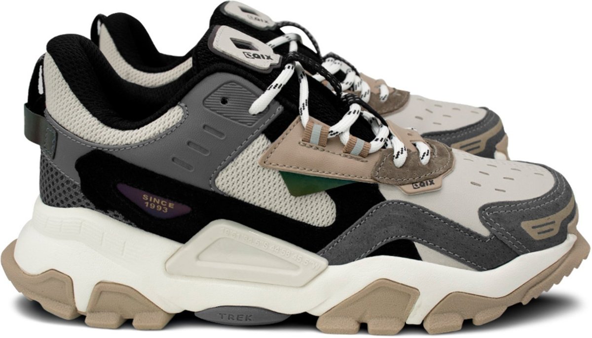 Imagem principal Tênis Qix Trek Unissex Grafite bege Qix bege