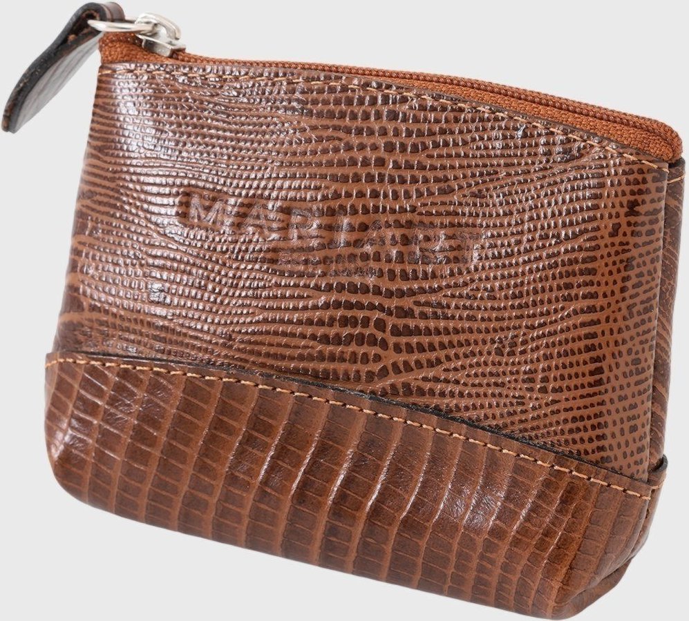 Imagem principal Porta Moedas Couro Mariart Lezard PN10LEZMRT Havana Mariart caramelo