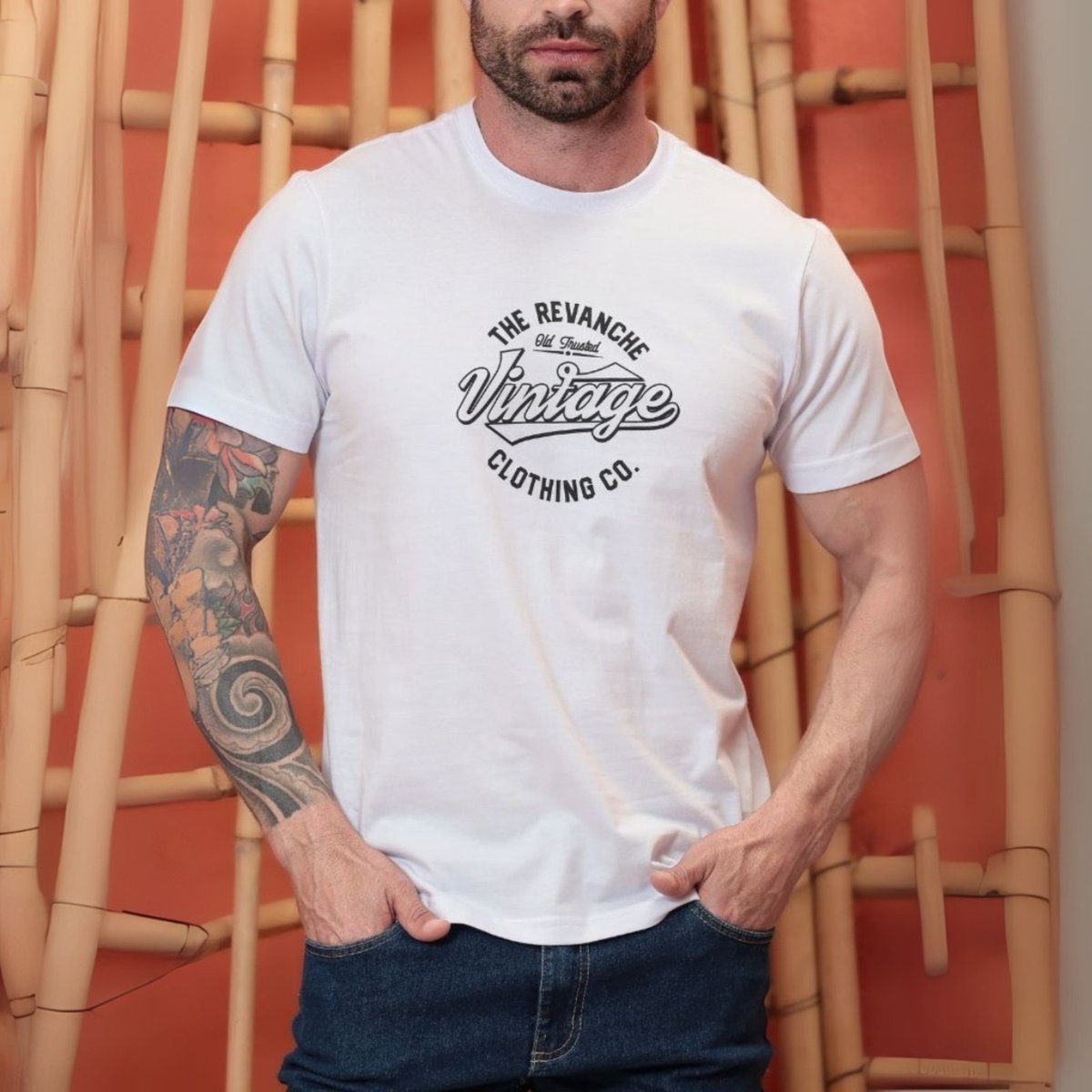 Camiseta Estampada Masculino Revanche Igúvio