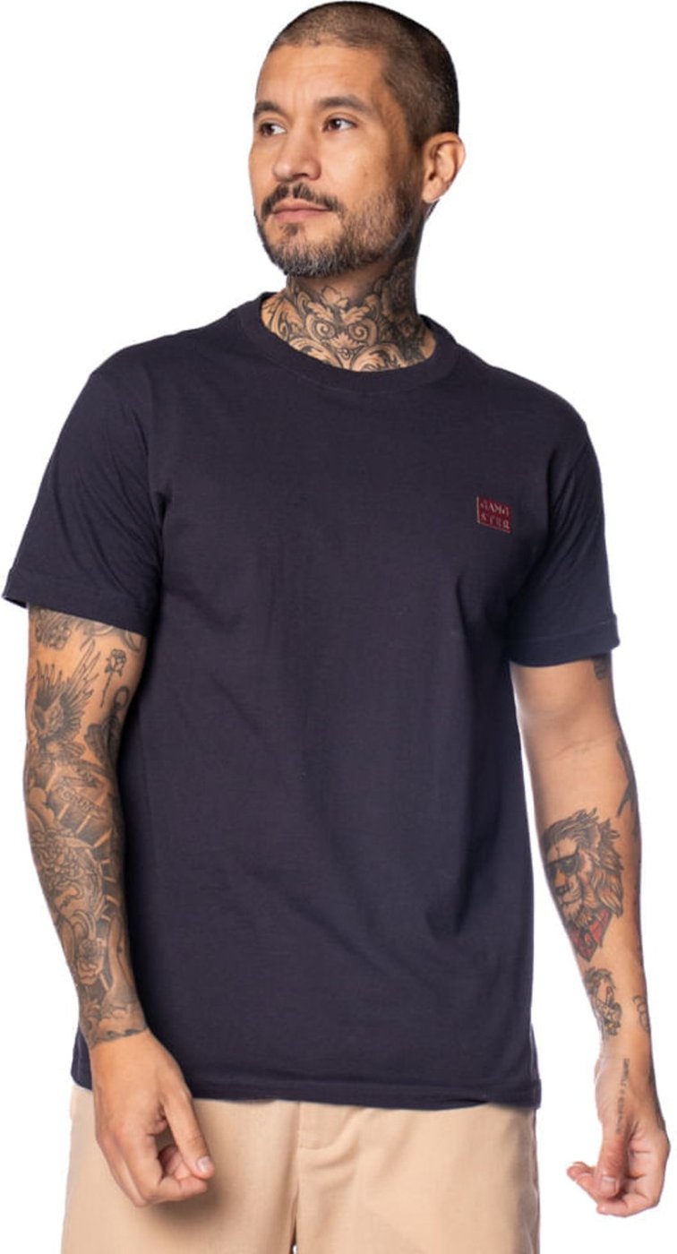 Imagem principal Camiseta Masculina Gangster Básica Algodão Marinho azul marinho Gangster azul marinho