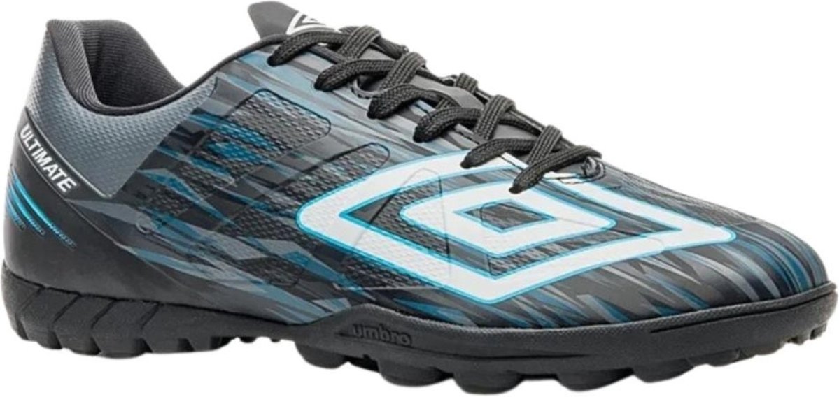 Imagem principal Chuteira Umbro Society Ultimate Preto Grafite Azul preto azul Umbro preto azul