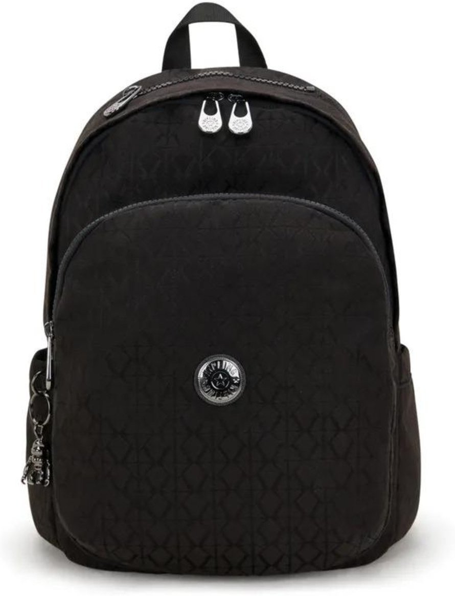 Mochila Kipling Delia Black Sign JQ