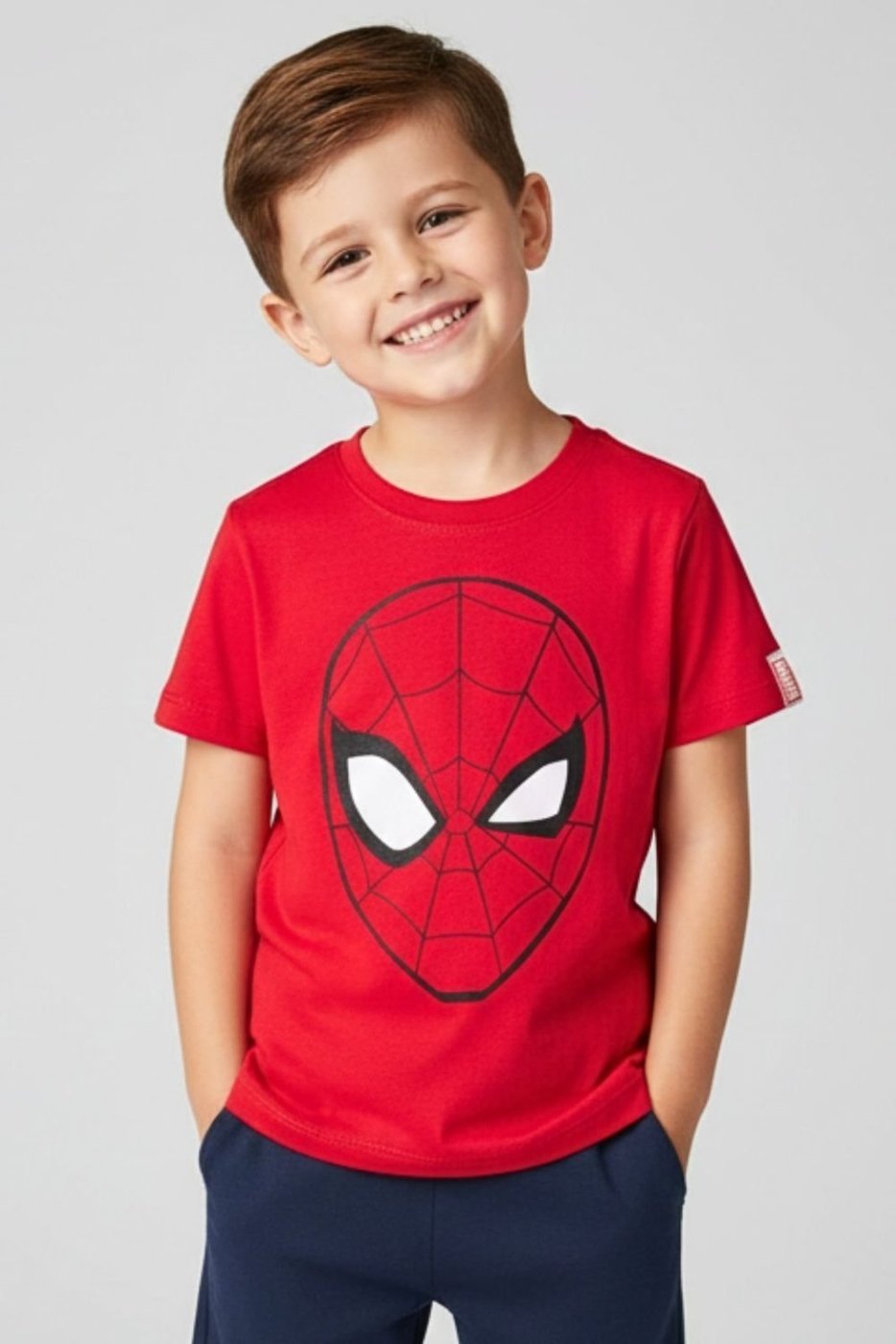 Imagem principal Infantil - Camiseta Disney Masculina Homem Aranha Marvel vermelho Marvel vermelho