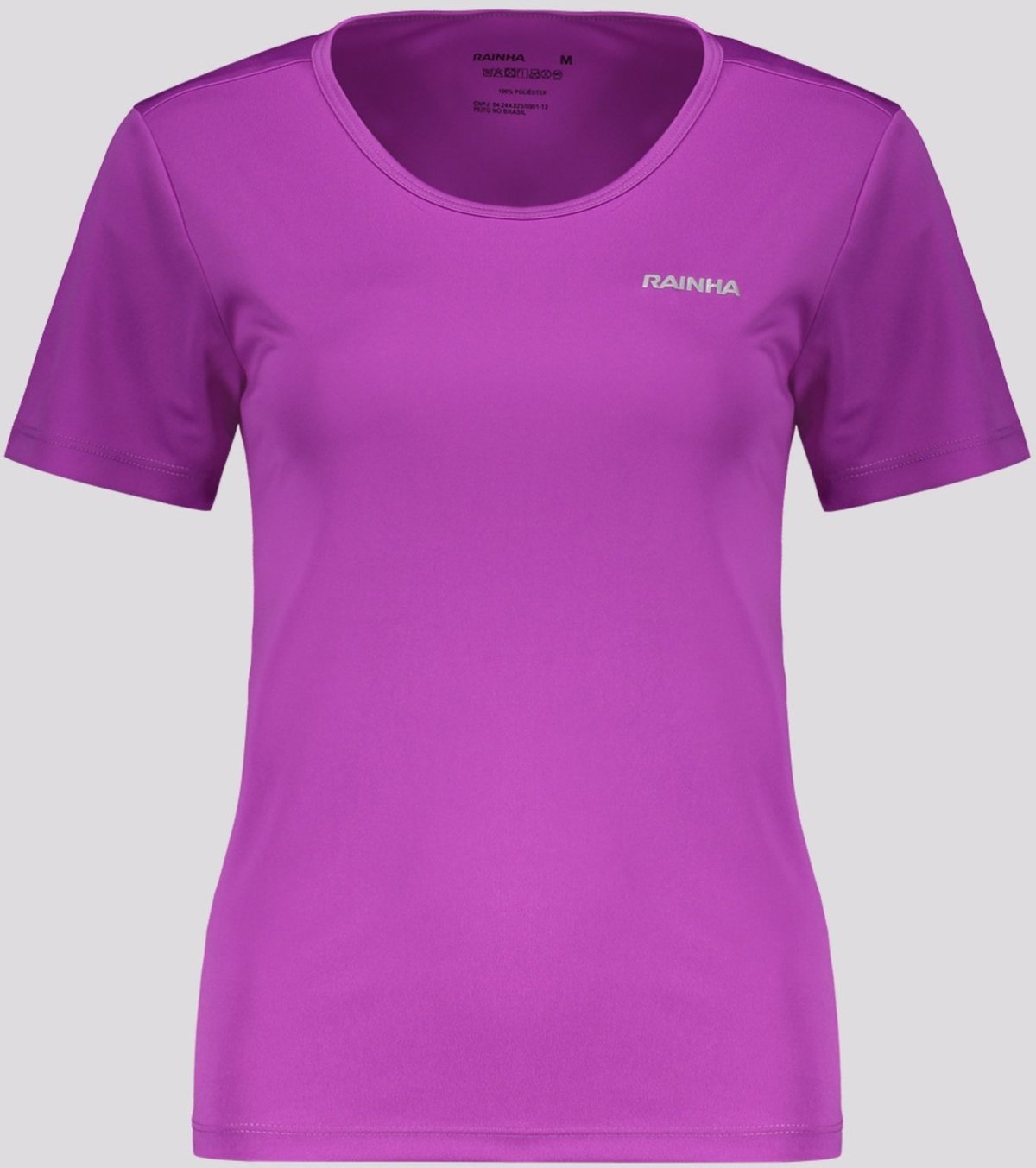 Camiseta Rainha Básica Classic New Feminina Roxa