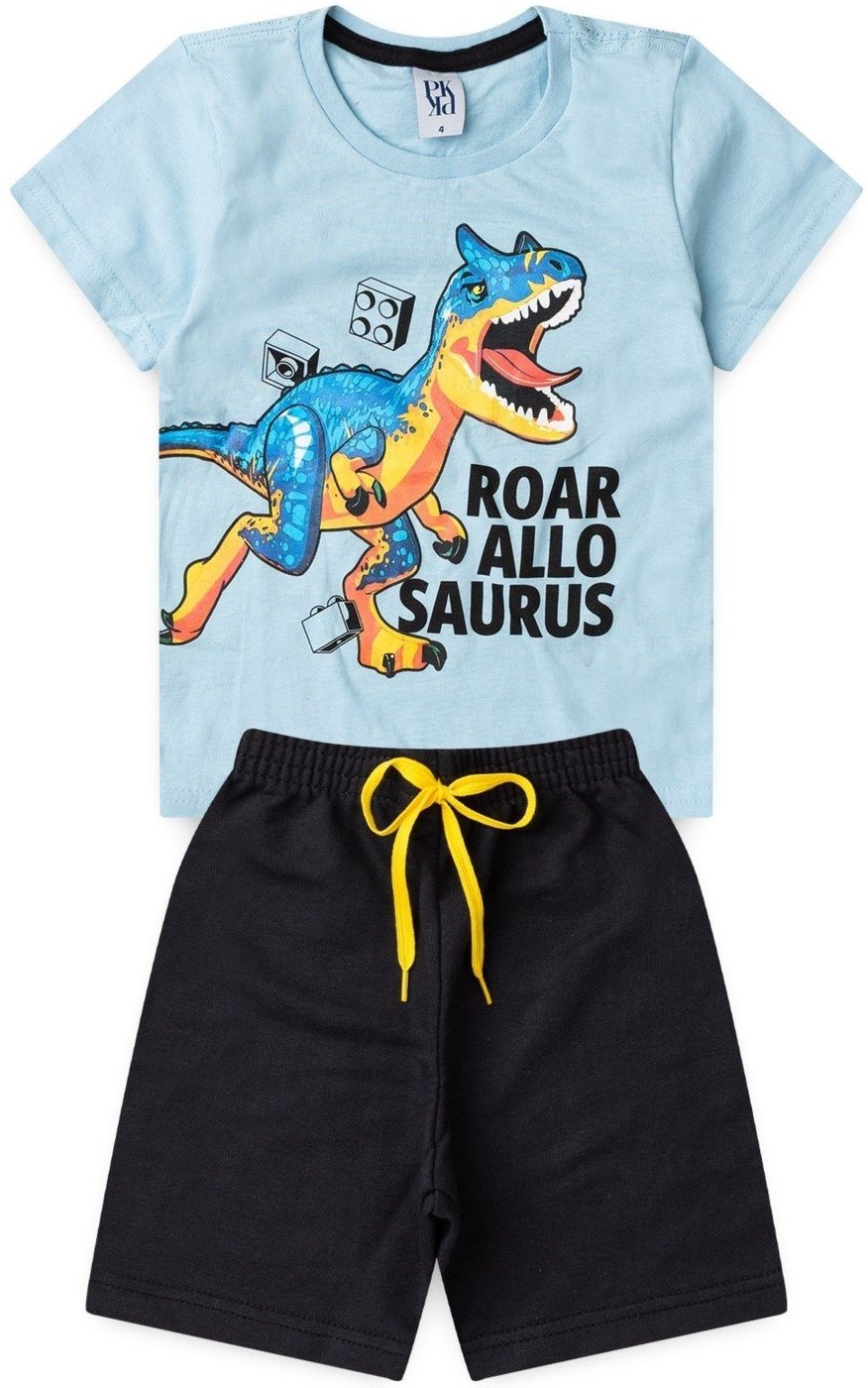 Imagem principal Infantil - Conjunto Platinum Brincando De Rugir Claro PLATINUM KIDS azul PLATINUM KIDS azul