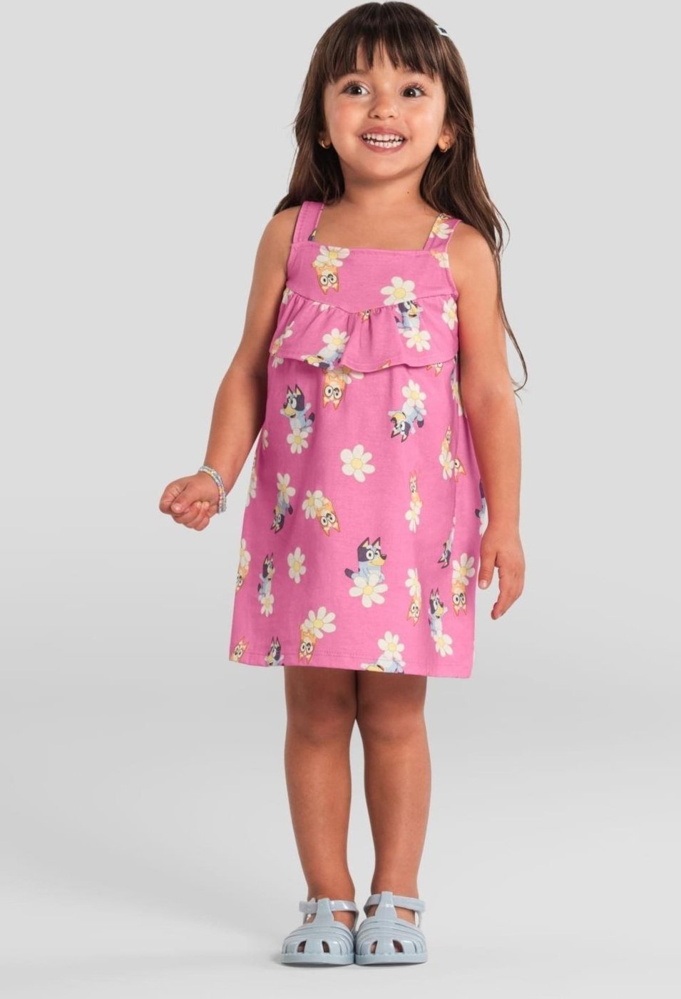 Imagem principal Infantil - Vestido menina da Bluey Brandili Brandili rosa