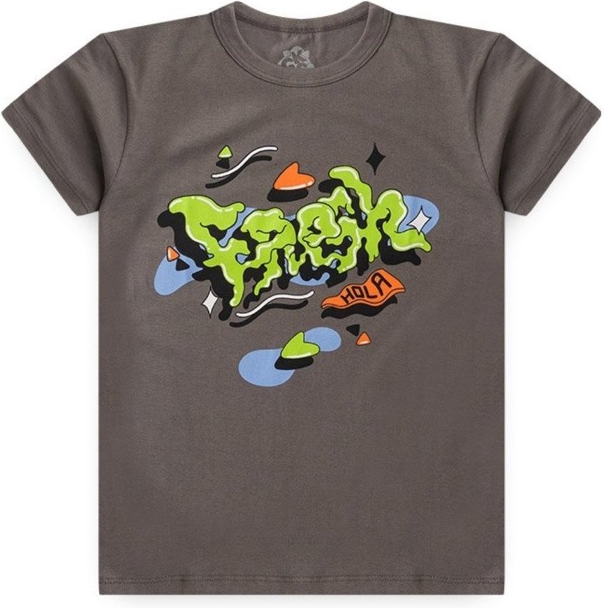 Imagem principal Infantil - Conjunto de Verão para Menino Camiseta e Bermuda Hola GKS branco GKS branco