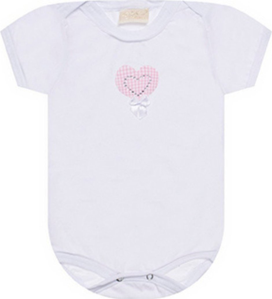 Imagem principal Infantil - Body Menina Branco Manga Curta Vrasalon Pulla Bulla unico Pulla Bulla unico