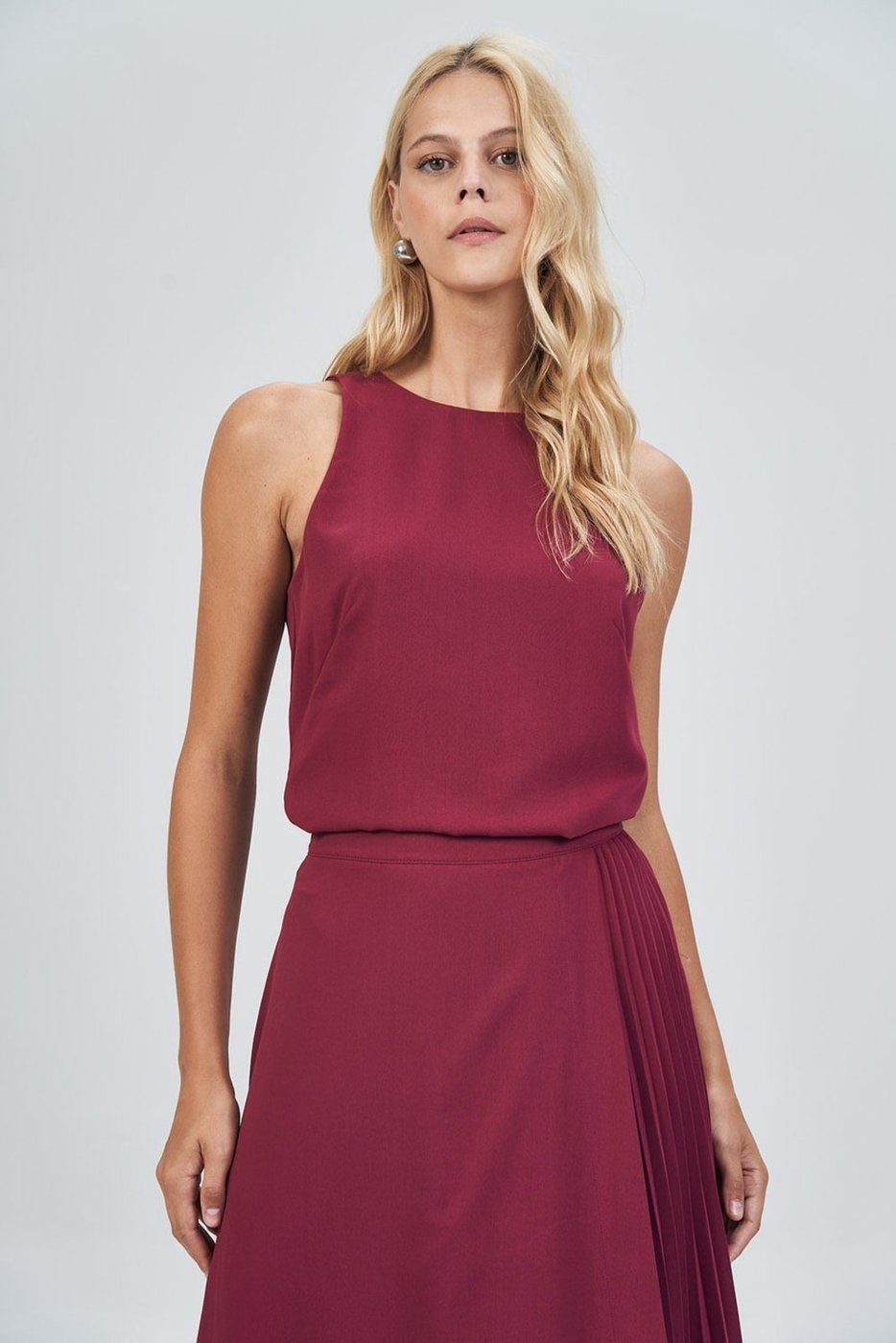 Imagem principal Blusa Cut Out Feminina Acostamento ACT FEMININO vinho ACT FEMININO vinho