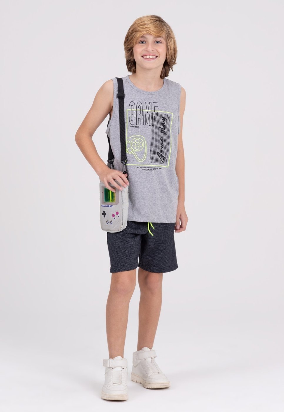 Infantil - Conjunto Regata Web Game Mescla