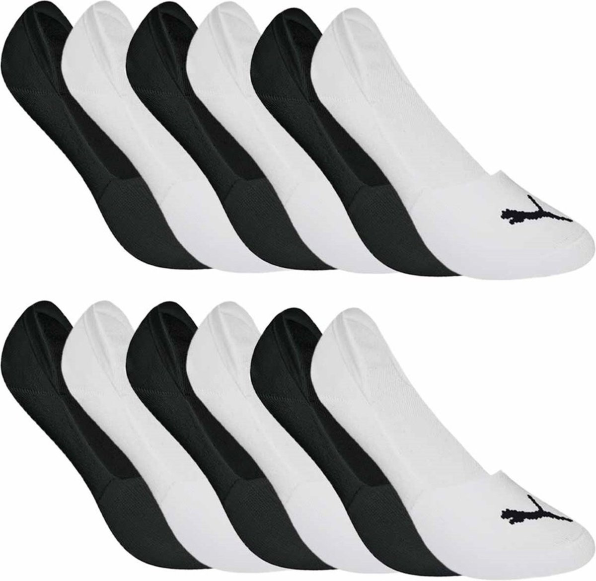 Kit 12 Pares de Meia Puma Invisível