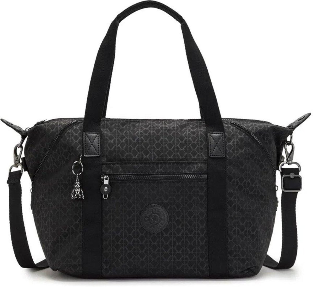 Imagem principal Bolsa Transversal Kipling Art 21 Litros Estampado Preto incolor Kipling incolor