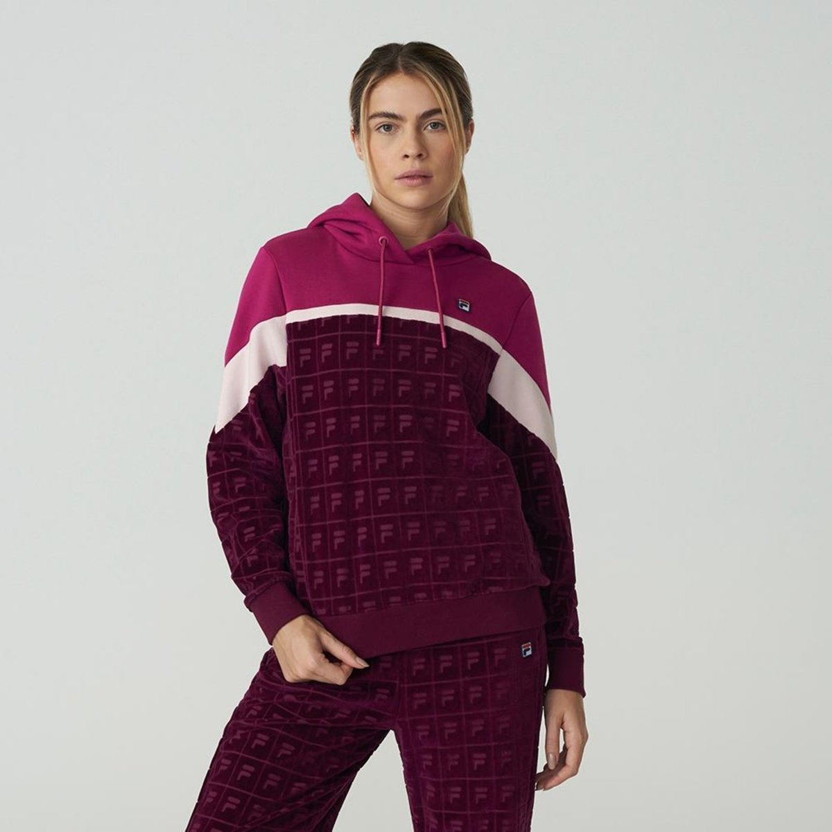 Imagem principal Casaco Com Capuz Fila Lorri Feminino incolor Fila incolor