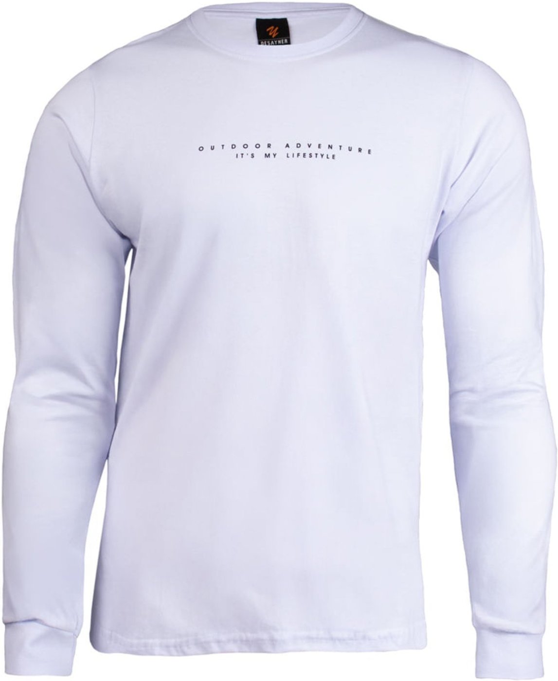 Camiseta Masculina Desayner Manga Longa Algodão